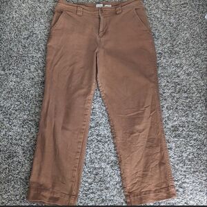 Women's Orange Chino Pants